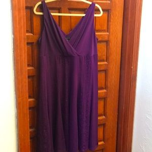 Women's plum dress